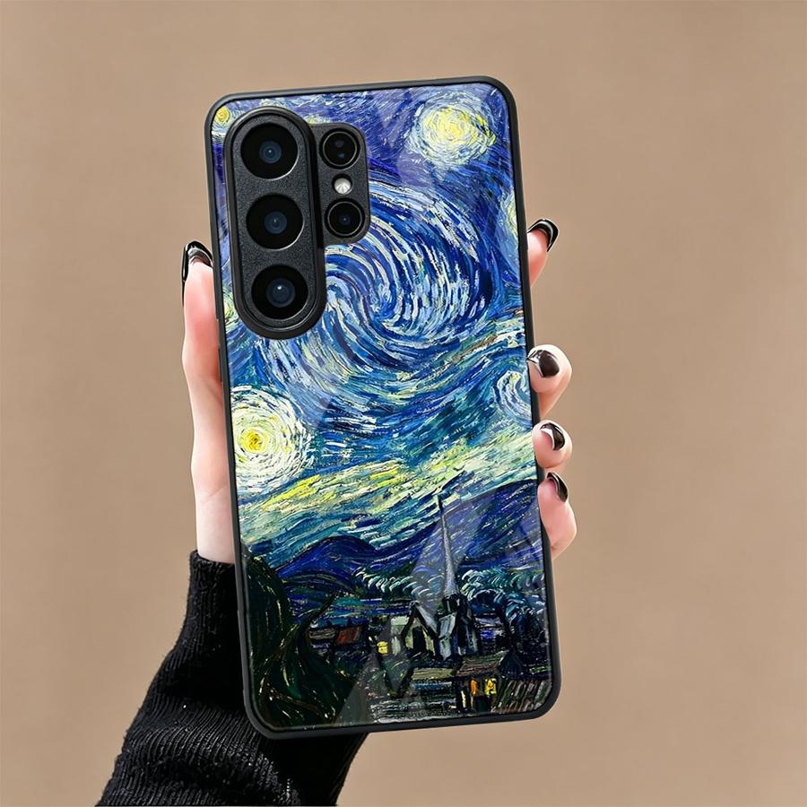 Glass Phone Cover Case for Sam - Computer Case ulasan dan harga