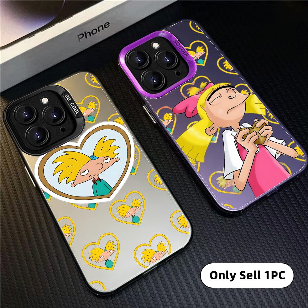Cartoon H-Hey Arnold! Phone Ca - Matte Pc Case ulasan dan harga