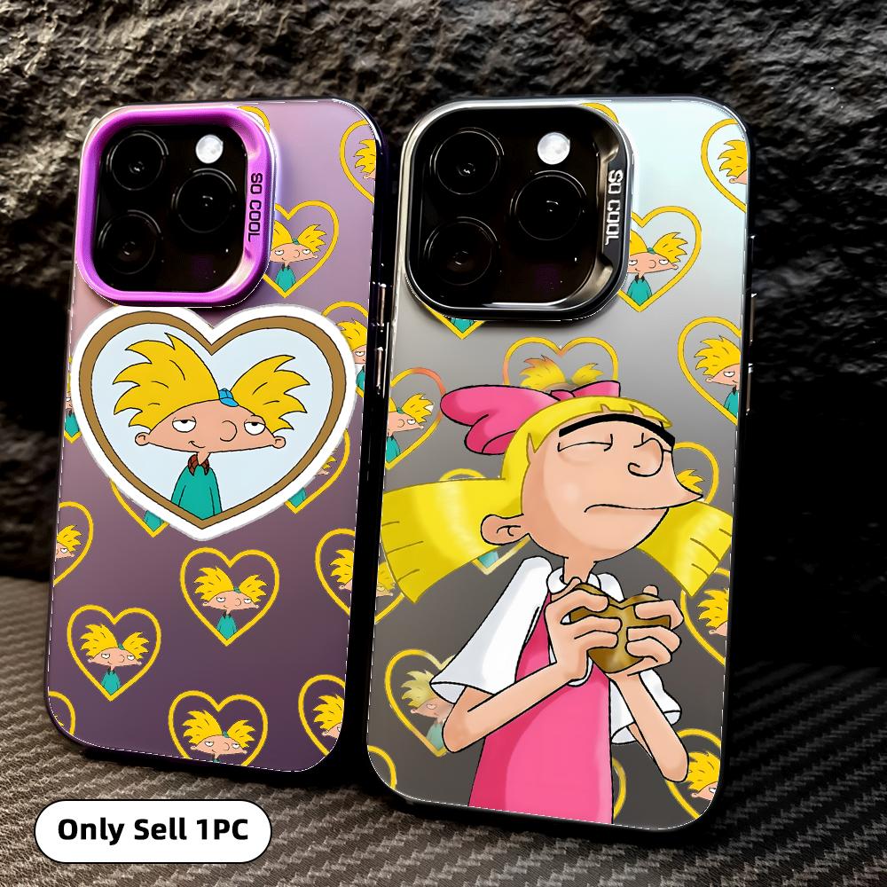 Cartoon H-Hey Arnold! Phone Ca - Matte Pc Case ulasan dan harga