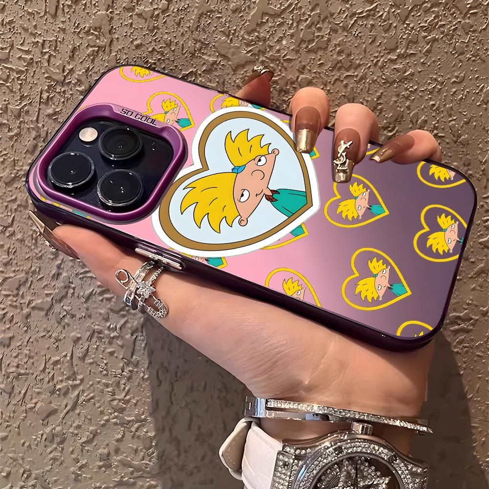 Cartoon H-Hey Arnold! Phone Ca - Matte Pc Case ulasan dan harga